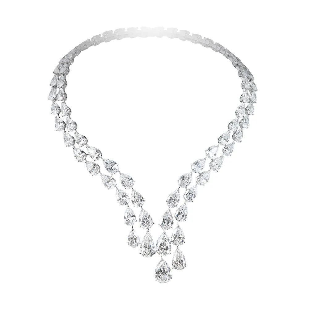 Moussaieff
Diamond hair accessory/necklace