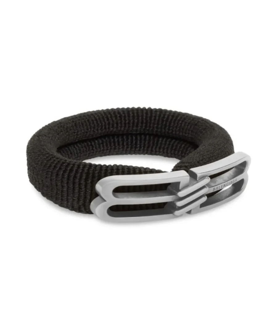 Balenciaga logo buckle headband