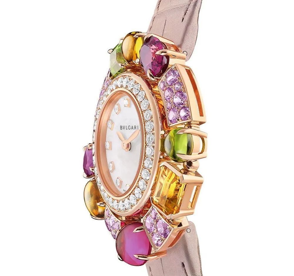 Allegra Rose Gold Watch, by BVLGARI