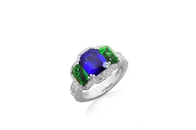 Xpandable platinum ring by Picchiotti