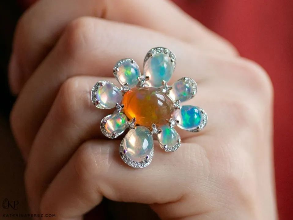 MATHON Paris Marguerite Ring