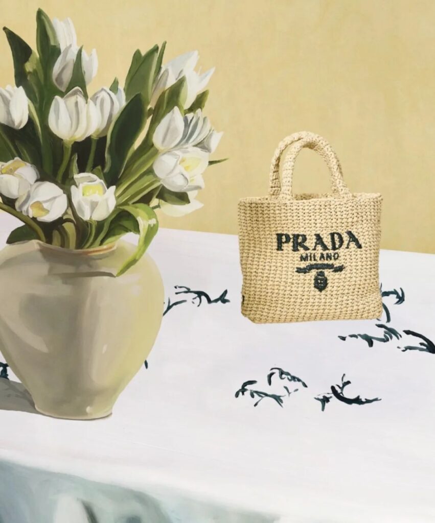 Straw Bags Prada