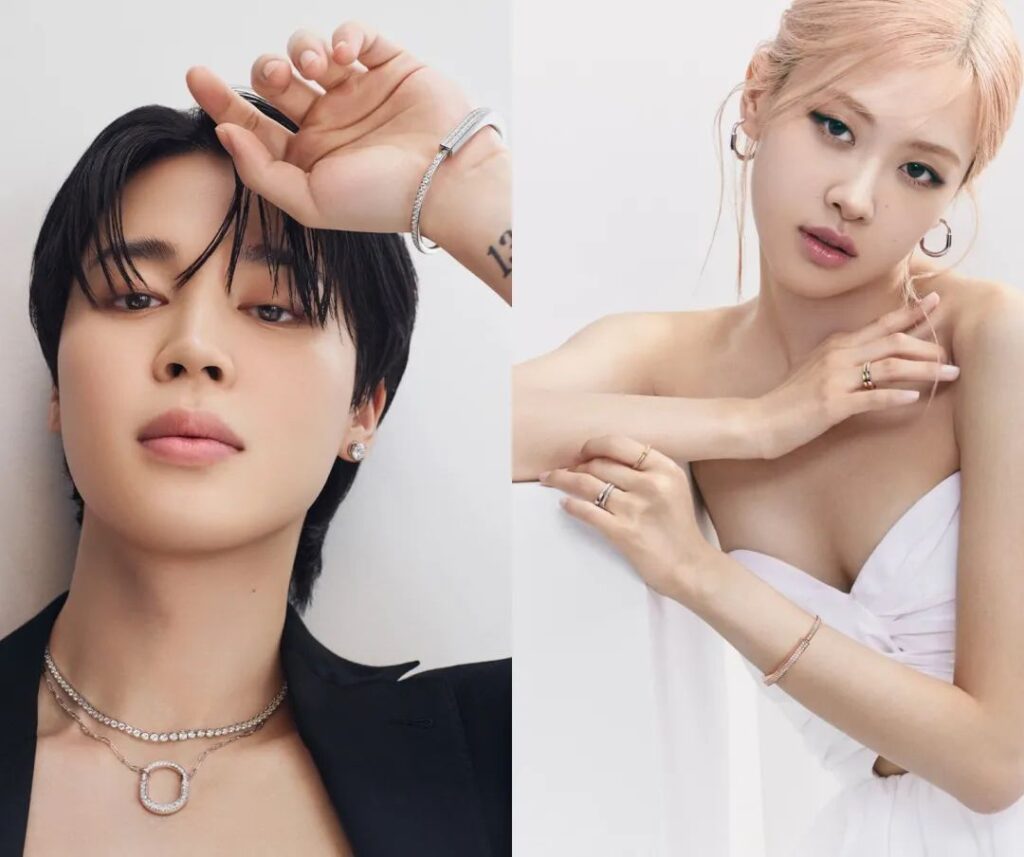 BTS's Jimin and BLACKPINK's Rosé become Tiffany & Co. ambassadors