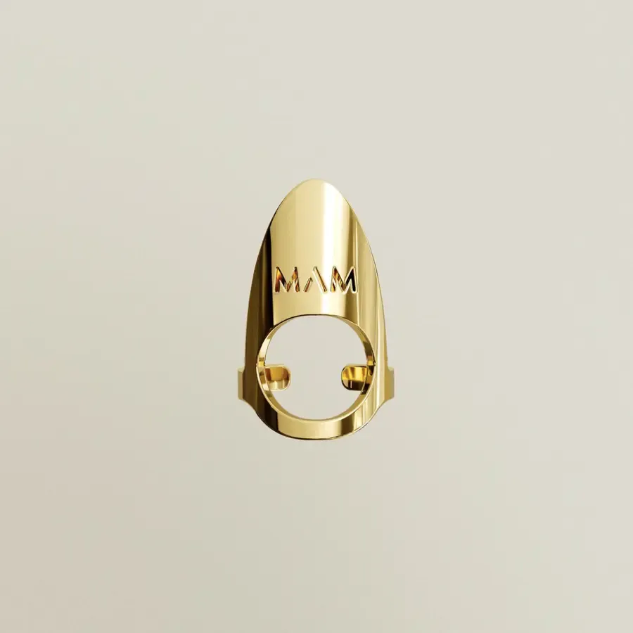 MAM-Unique-Hollow Fingertip Ring (Gold)
Jewelry-grade alloy plated with 18K yellow gold