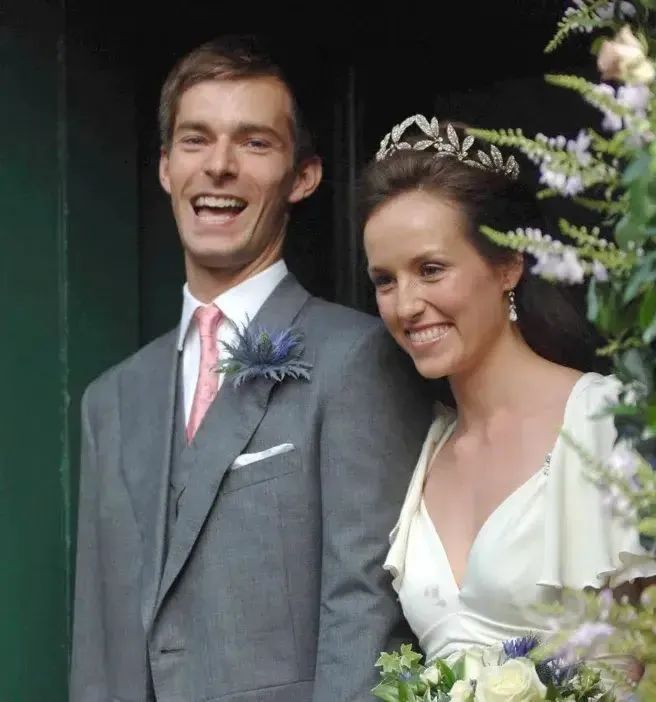 Tamara Grosvenor, the current Duke's sister, wore the Fabergé Myrtle Tiara at her wedding.