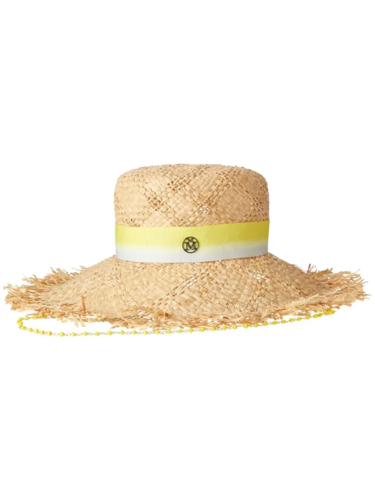 Maison Michel Big New Kendall straw hat