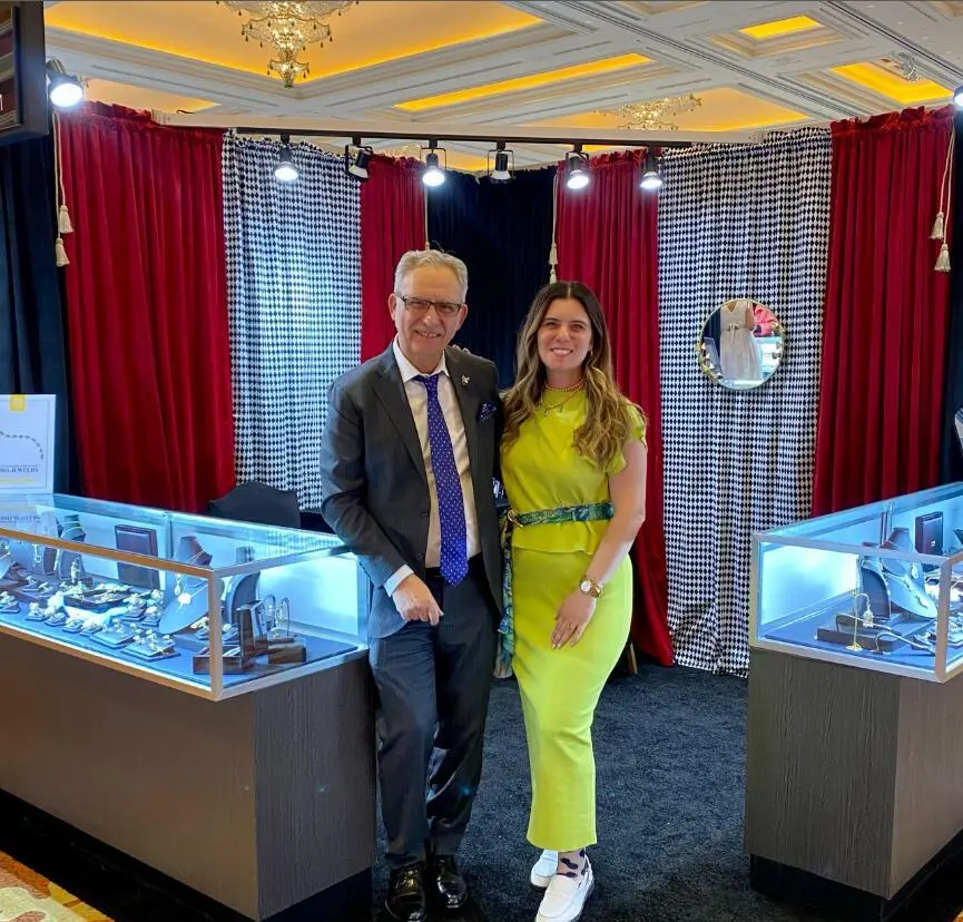 The Lord Jewelry father-daughter design team's presence at the Couture show