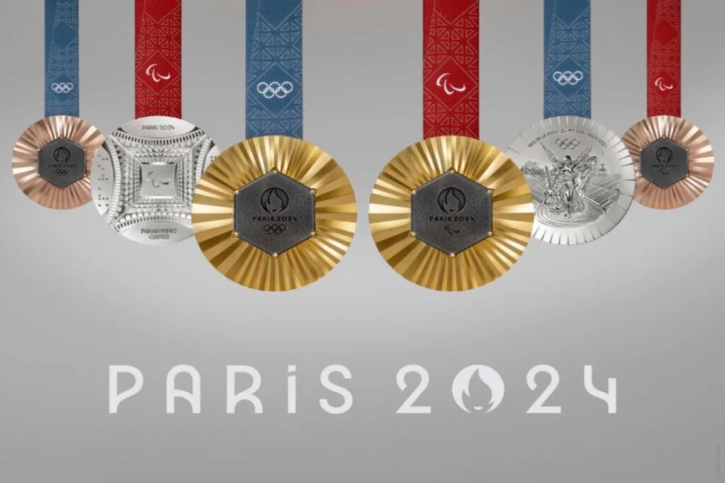 medal designs for the 2024 Olympics