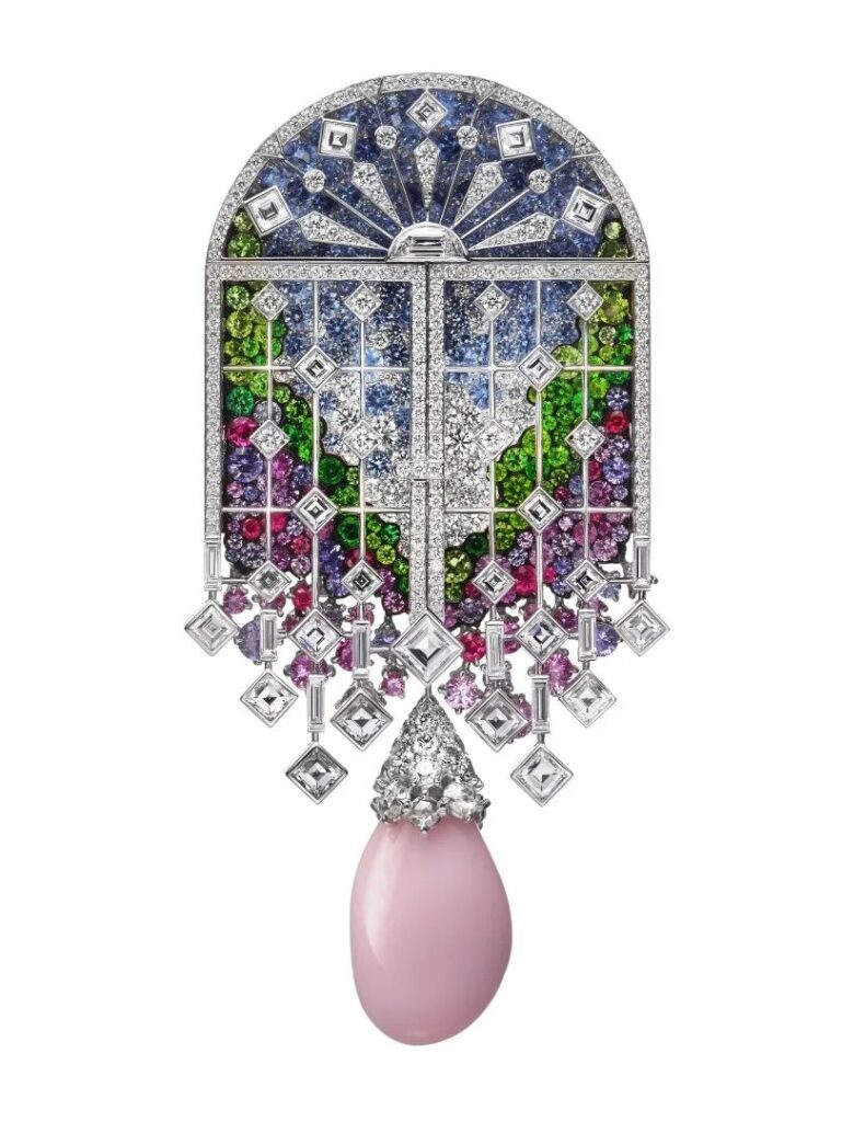 Mikimoto Jardin Mystérieux brooch