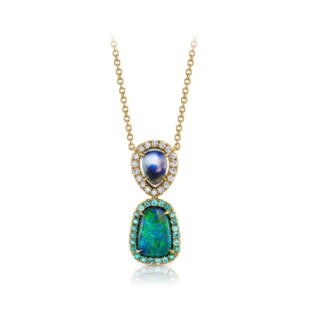 Jewelry Trends Blue Radiance Opal