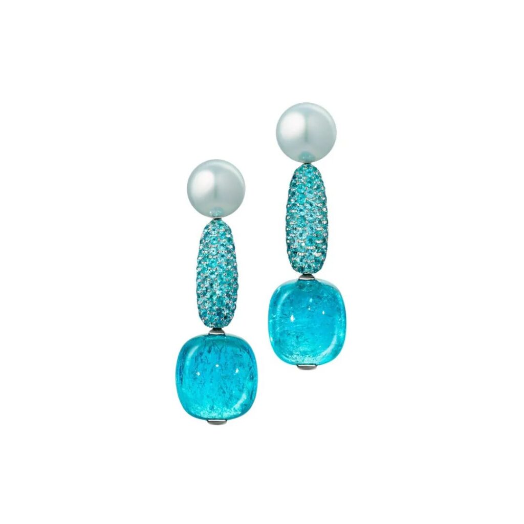 Jewelry Trends Blue Radiance Pavé Setting