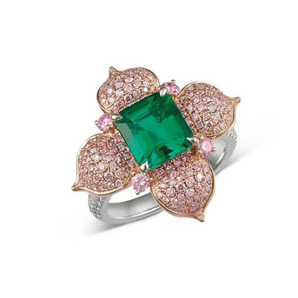 The Green Jewel series
Sunflower ring