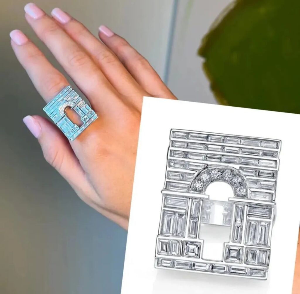 ANITA KO - Arc de Triomphe Ring