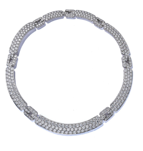 Tiffany & Co. platinum diamond necklace
From Tiffany's vintage archive (1997)