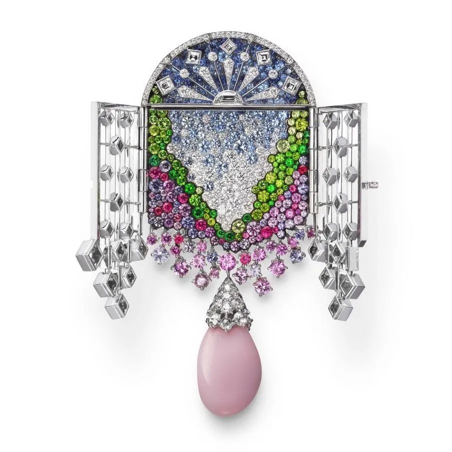 Mikimoto Jardin Mystérieux brooch