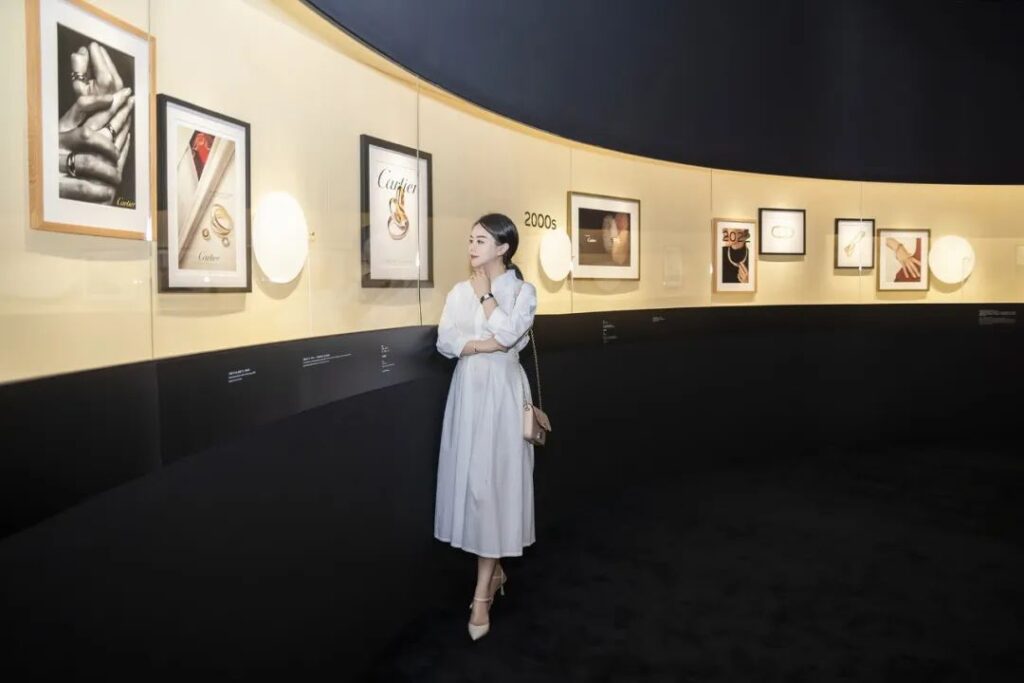 Cartier TRINITY 100 themed exhibition