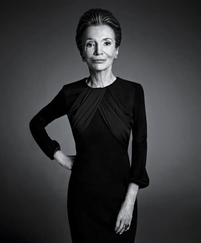 Lee Radziwill wearing a Taffin ring