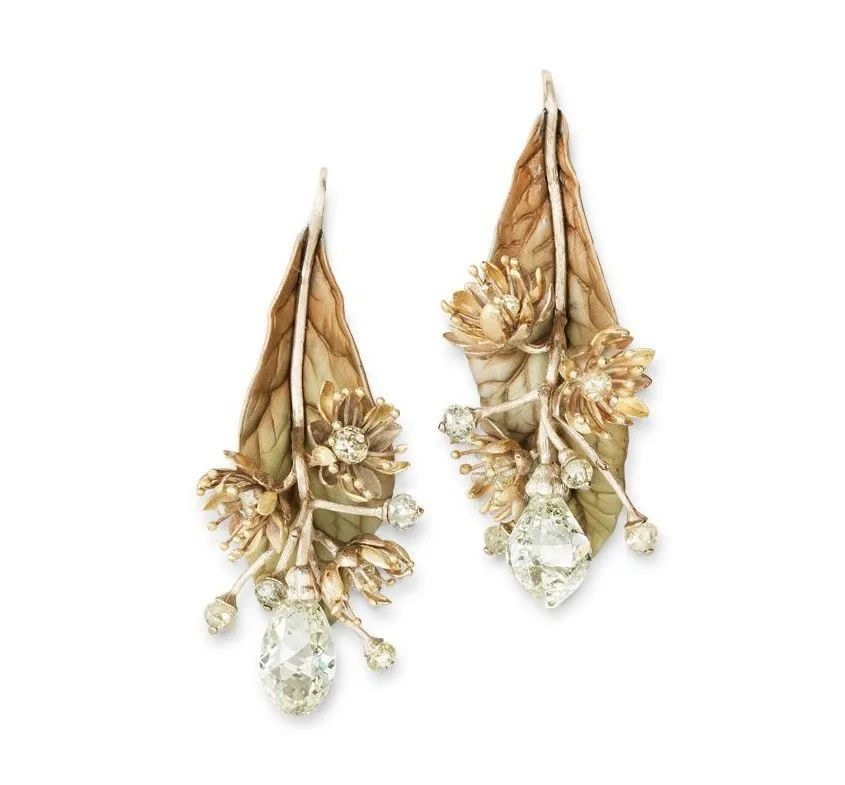 Linden Blossom Earrings, by Hemmerle