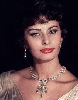 Italian actress Sophia Loren