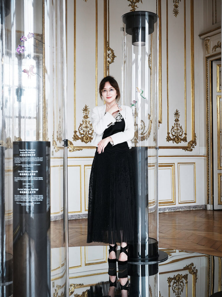 Anna Hu was invited again to attend Paris Haute Couture Week in 2024