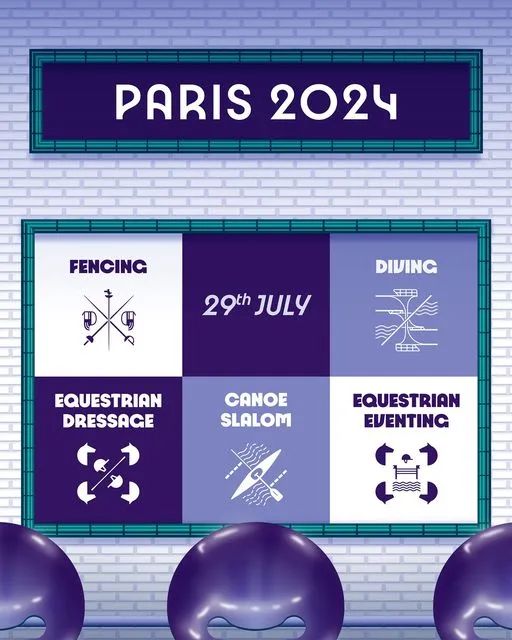 Official VI Design for the 2024 Paris Olympics