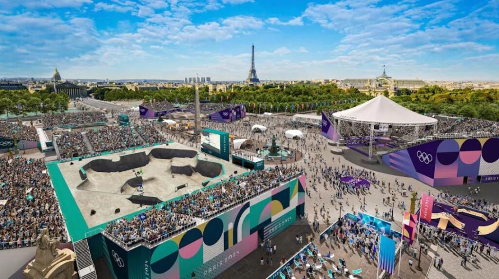 From the official Paris Olympics Facebook @Paris 2024